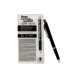 قلم بنتل اينر جيل - أسود - Pentel Ener gel Permanent , BLP77-A , 0.7 Black