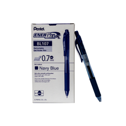 قلم بنتل اينر جيل - أزرق - Pentel Ener gel Permanent , BL107-A , 0.7 Blue