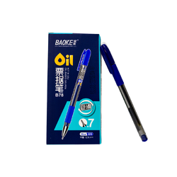 قلم جاف جل أزرق AM B78 - Baoke Blue Gel Pin 0.7mm Oil